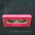 Impresión personalizada caja de embalaje de pestañas falso patrón decorativo Proveedores